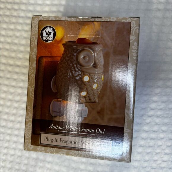 Wax Warmer Owl Plug In Scented Home Fragrance Essential Oils Melts Night Light - Picture 2 of 7